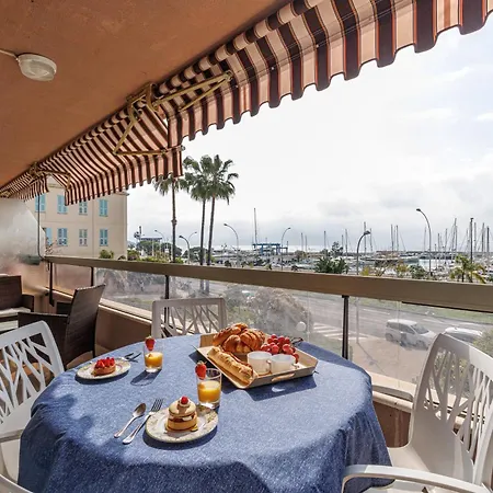 Lägenhet Espace 2000 - Beautiful 1bdr With Sea View - Swimming Pool - Ac - Parking *