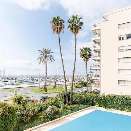 Espace 2000 - Beautiful 1bdr With Sea View - Swimming Pool - Ac - Parking Lägenhet