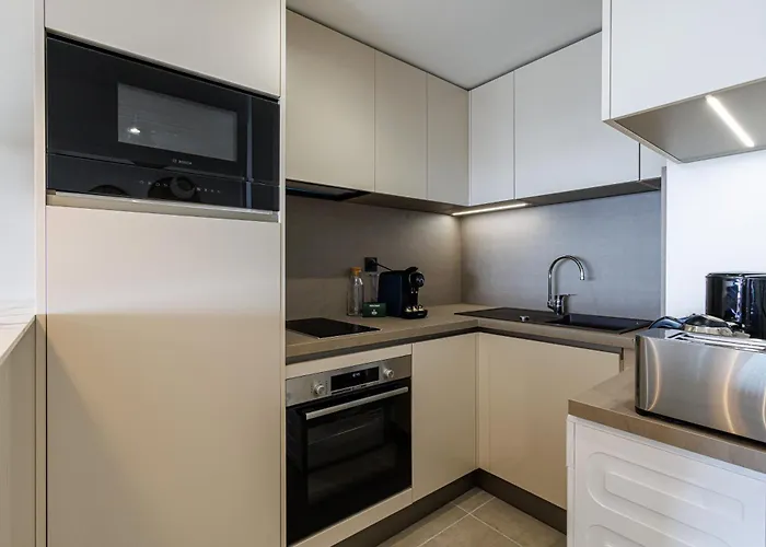 Apartamento Ep2a2 - Beautiful 1bdr With Sea View - Swimming Pool - Ac - Parking