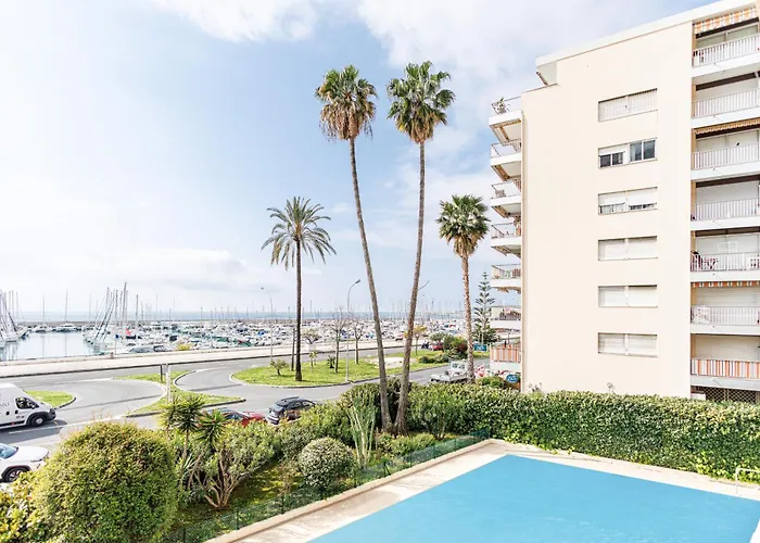 Ep2a2 - Beautiful 1bdr With Sea View - Swimming Pool - Ac - Parking Apartamento